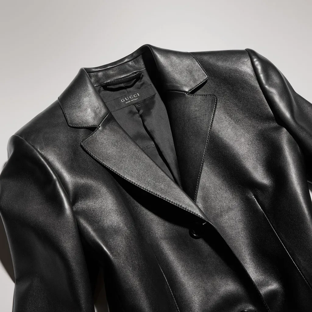 Soft Leather Coat