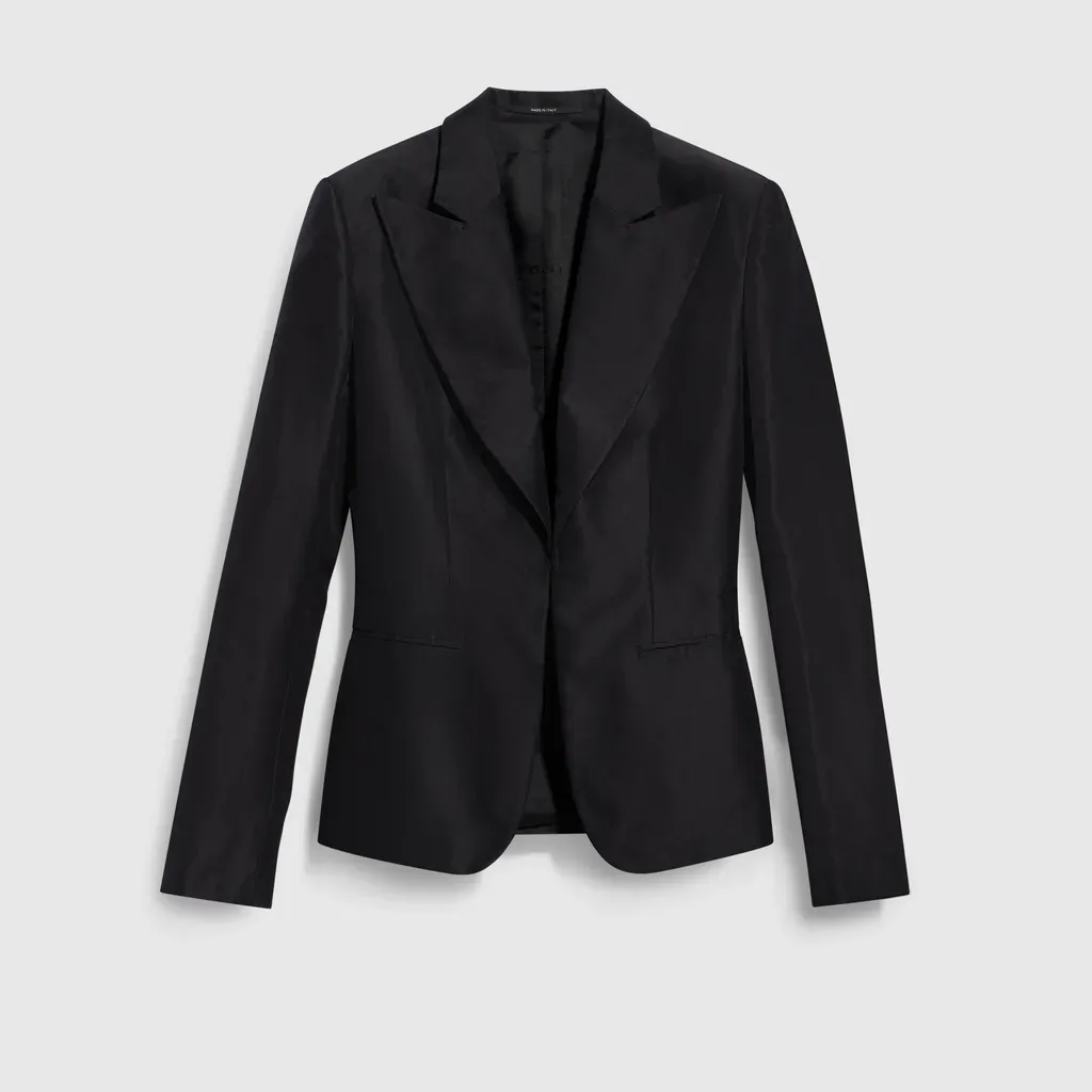 Fine Silk Faille Jacket