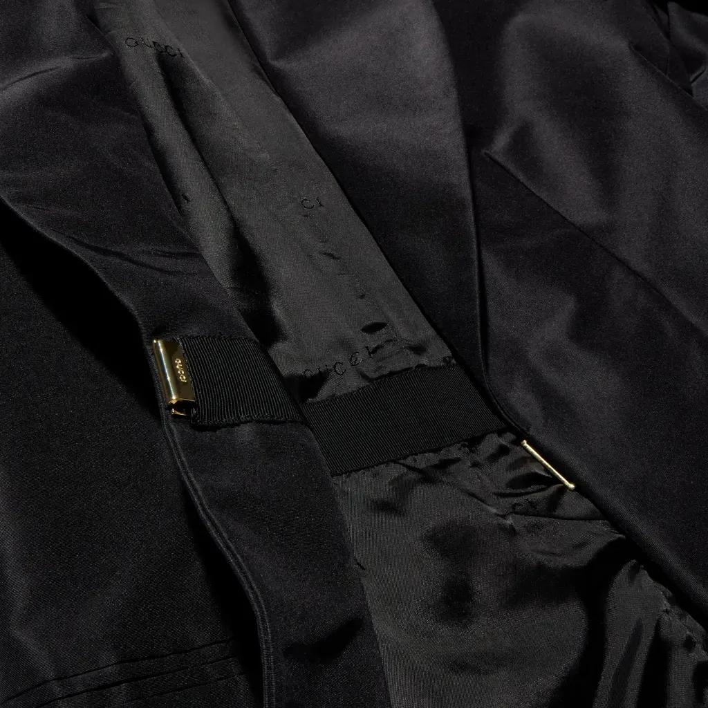 Fine Silk Faille Jacket