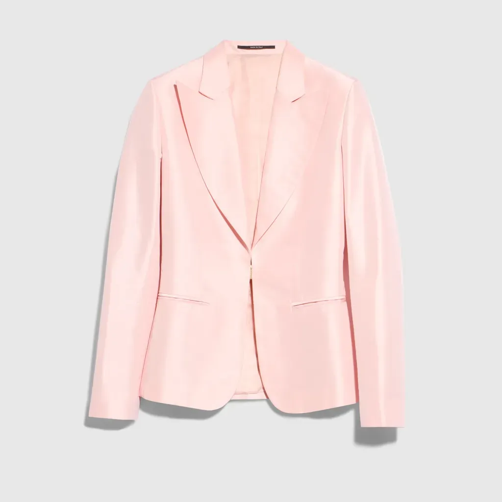 Fine Silk Faille Jacket