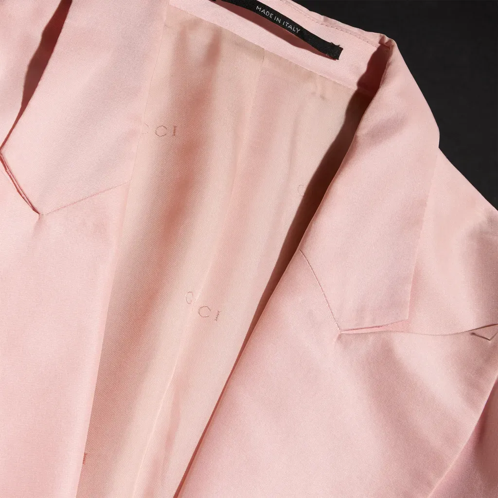 Fine Silk Faille Jacket