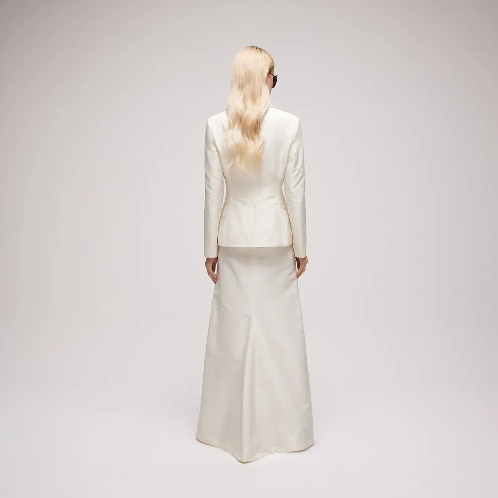 Fine Silk Faille Jacket