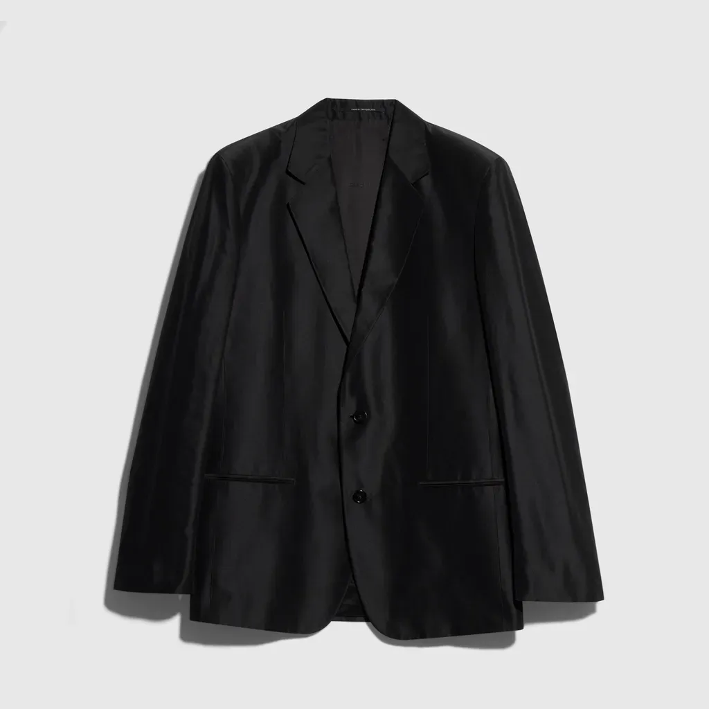 Fine Silk Faille Jacket