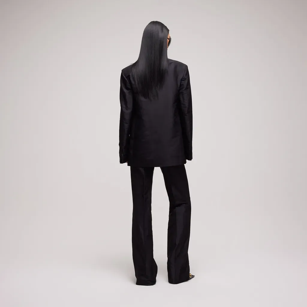 Fine Silk Faille Jacket