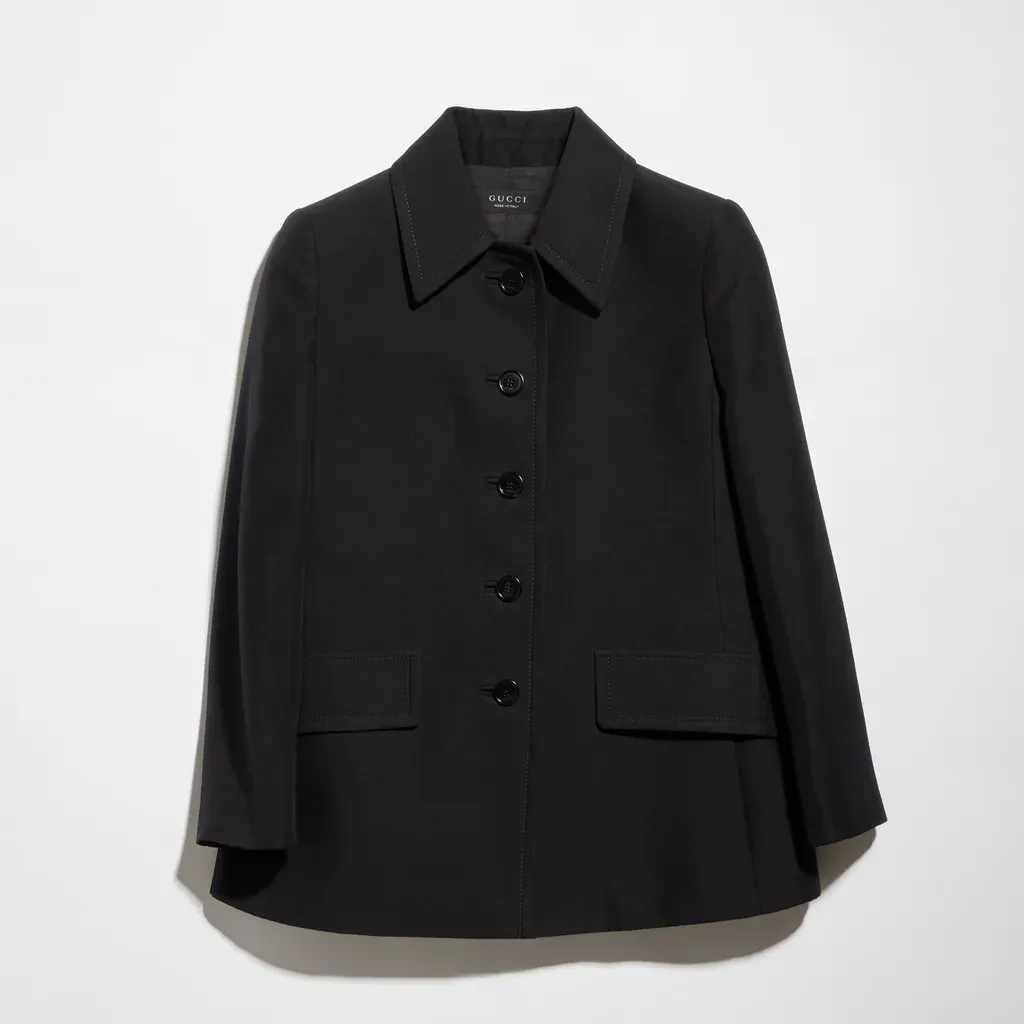 Linen Blend Caban