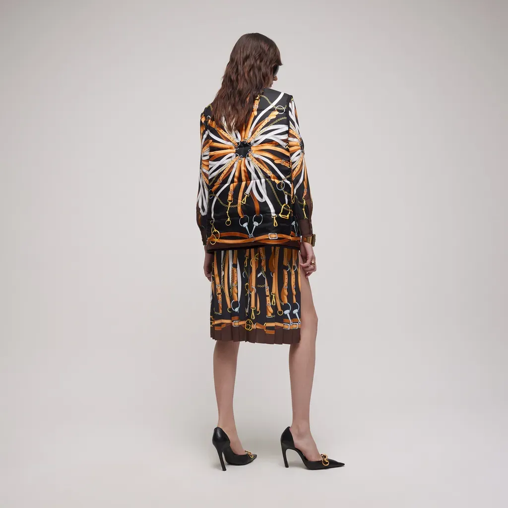 Reversible Padded Silk Twill Vest