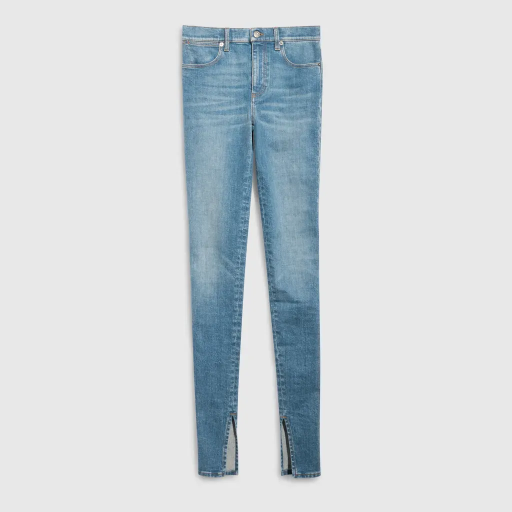 Cotton Stretch Denim Pants
