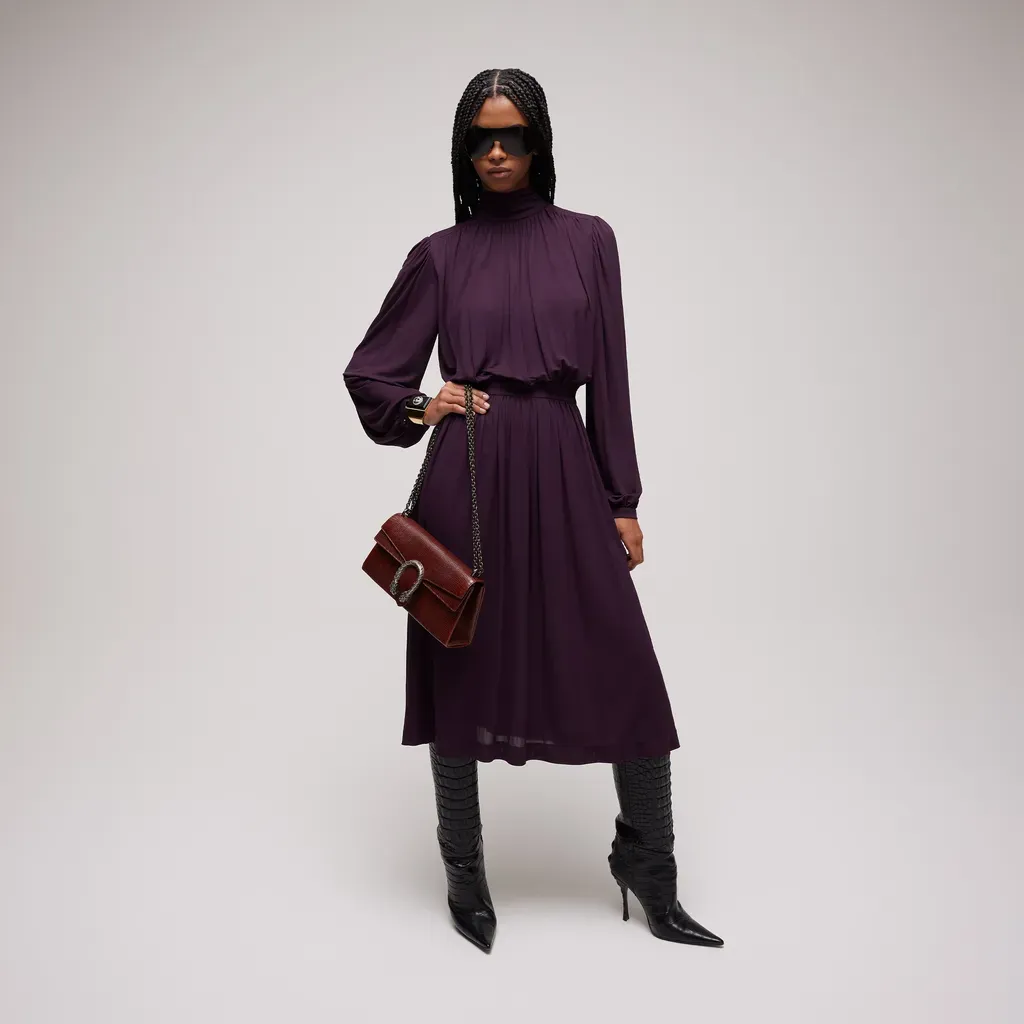 Light Viscose CrÊPe Jersey Dress