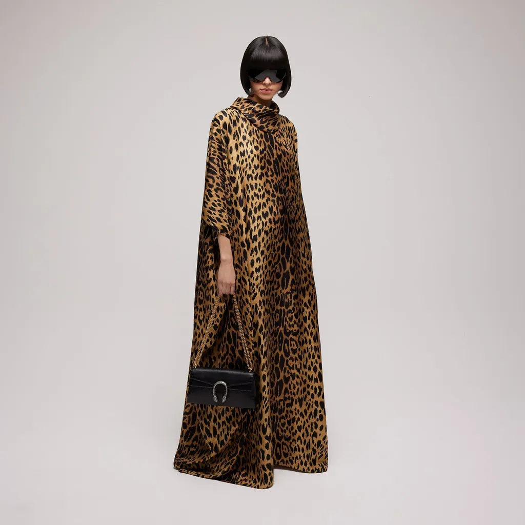 Printed Silk Dress