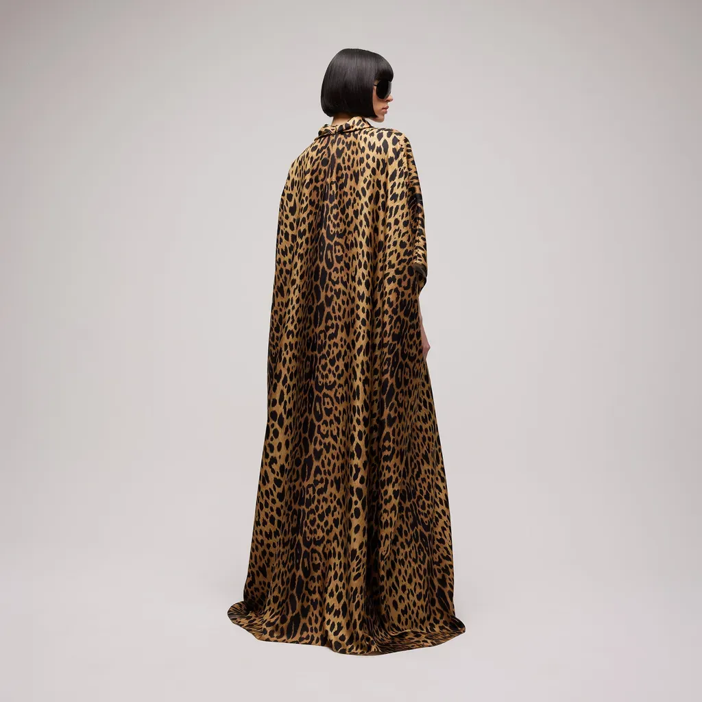 Printed Silk Dress