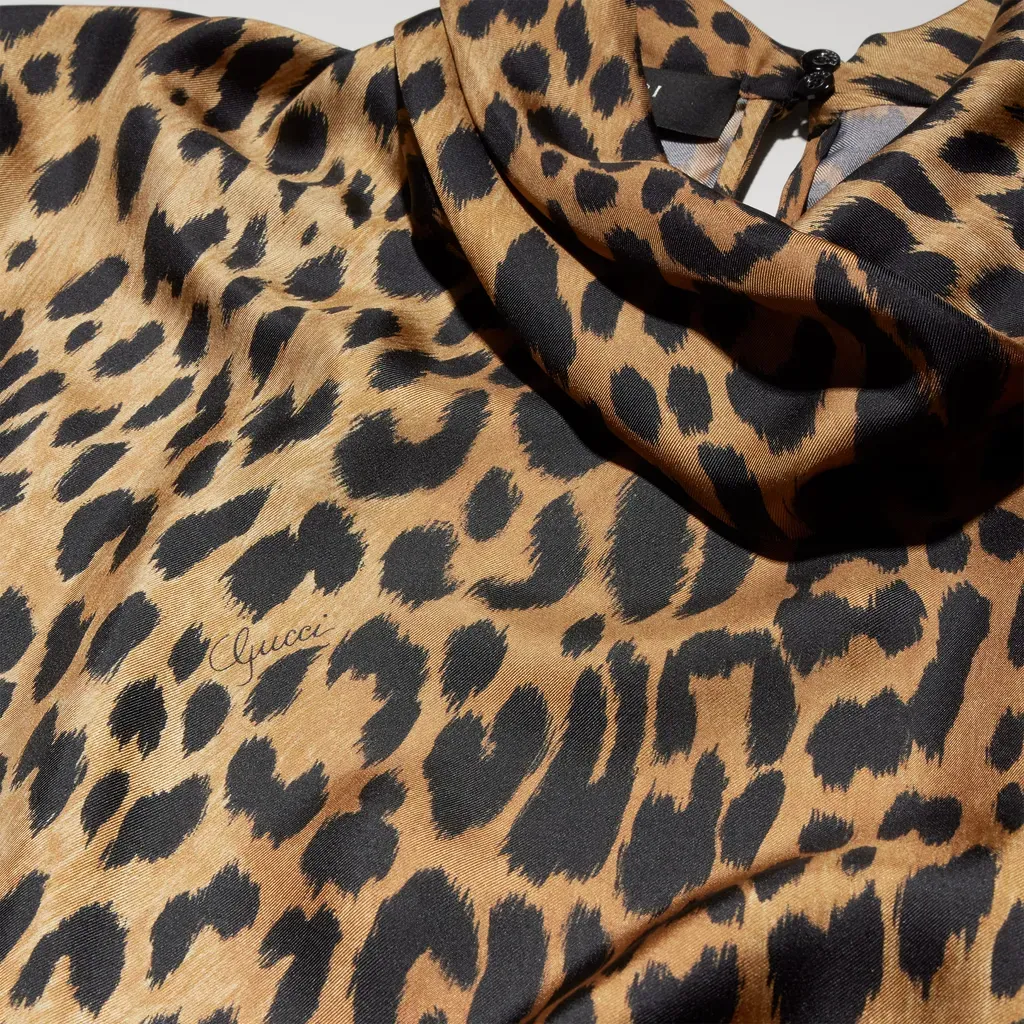 Printed Silk Dress
