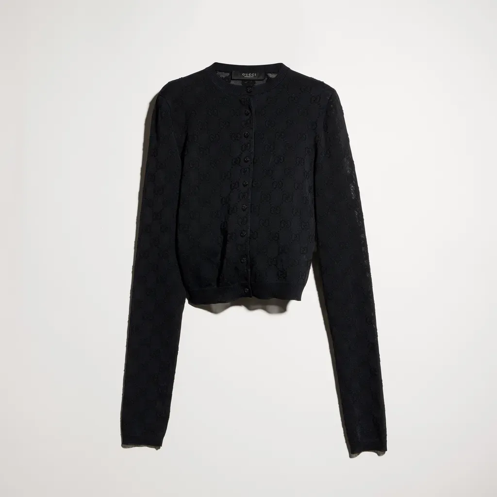 Fine CrÊPe Viscose Cardigan