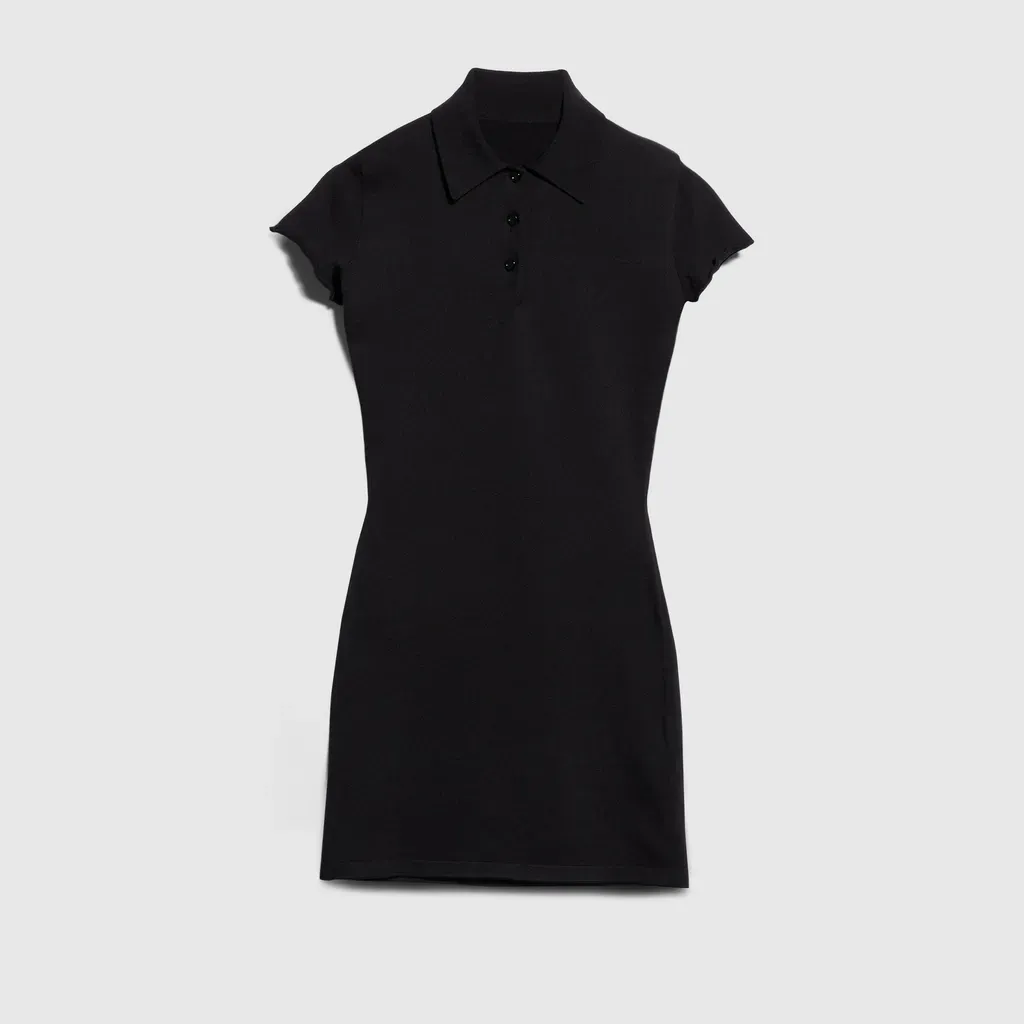 Fine Stretch Silk Dress