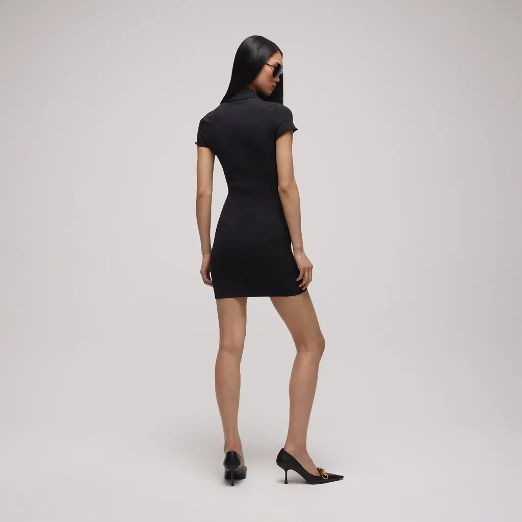 Fine Stretch Silk Dress