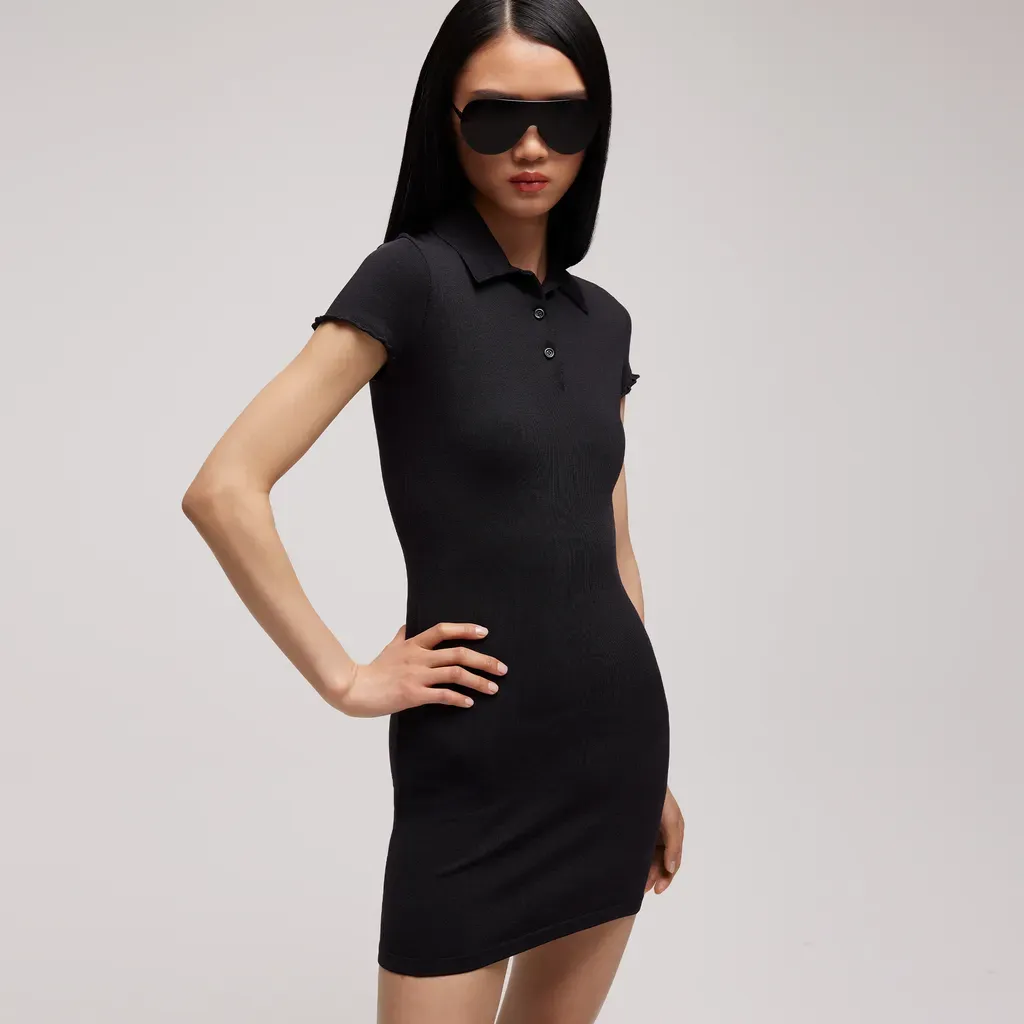 Fine Stretch Silk Dress