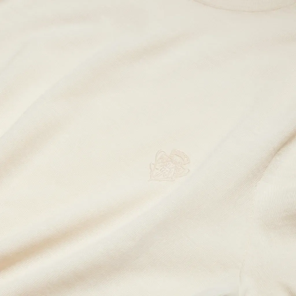 Fine Wool Sweater With Embroidery