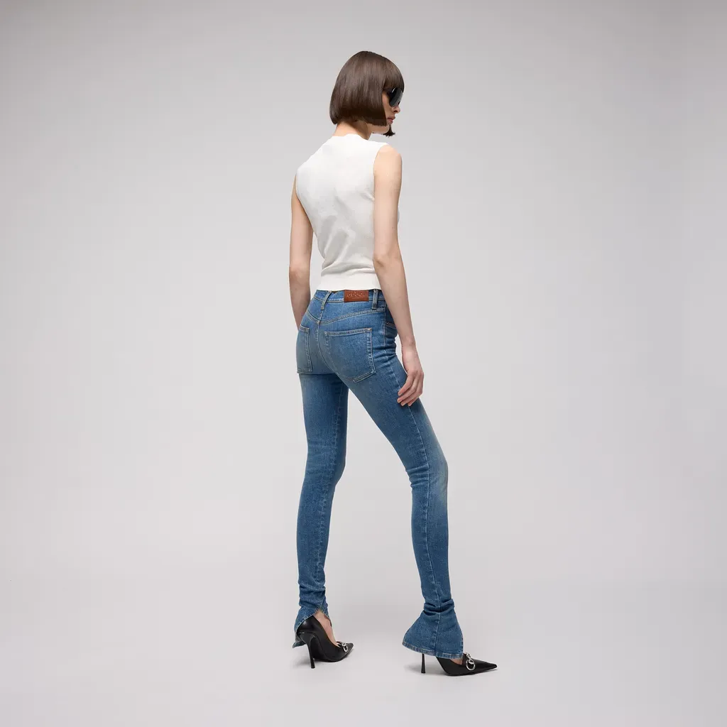 Gg Fine Viscose Jacquard Top