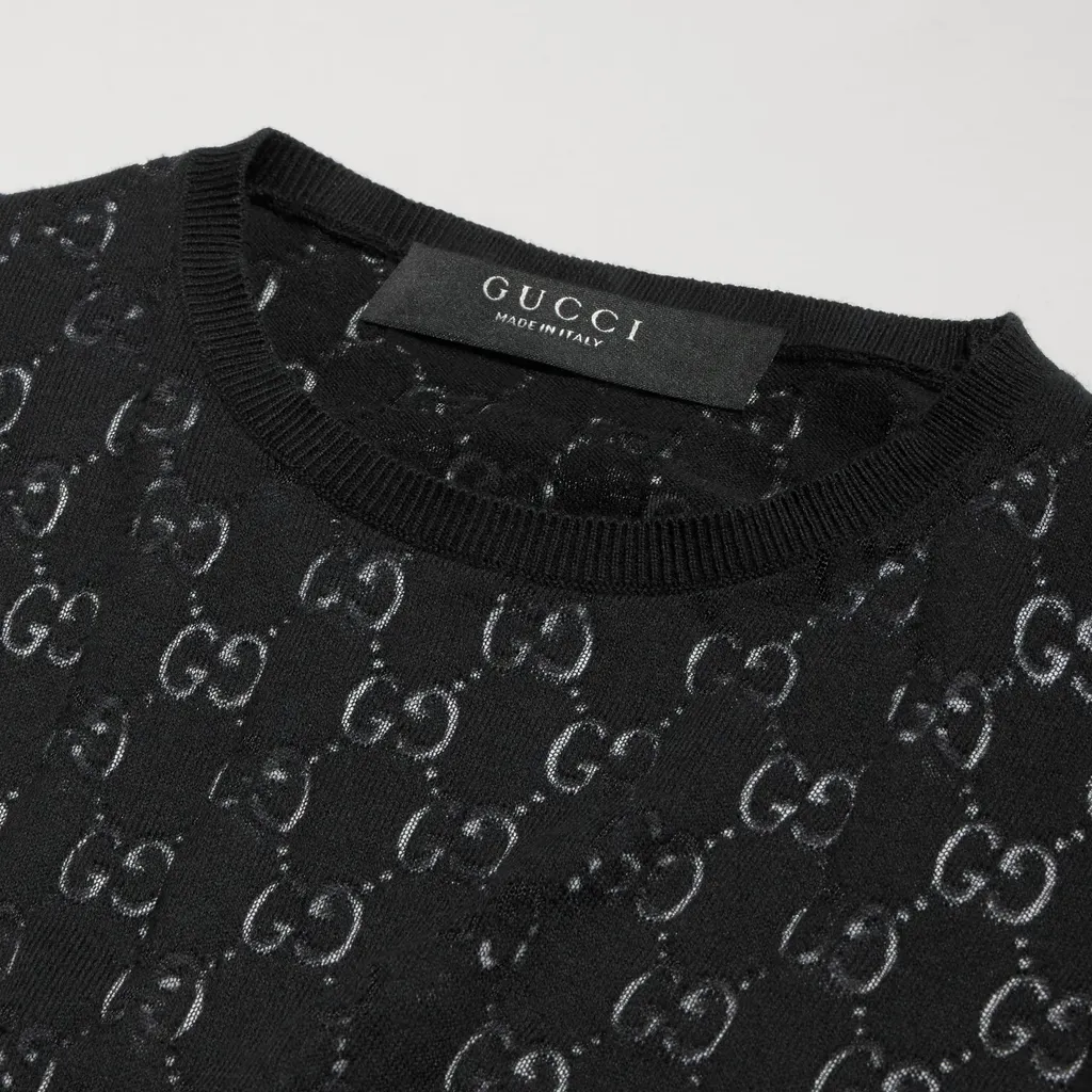 Gg Cotton Devoré T-Shirt