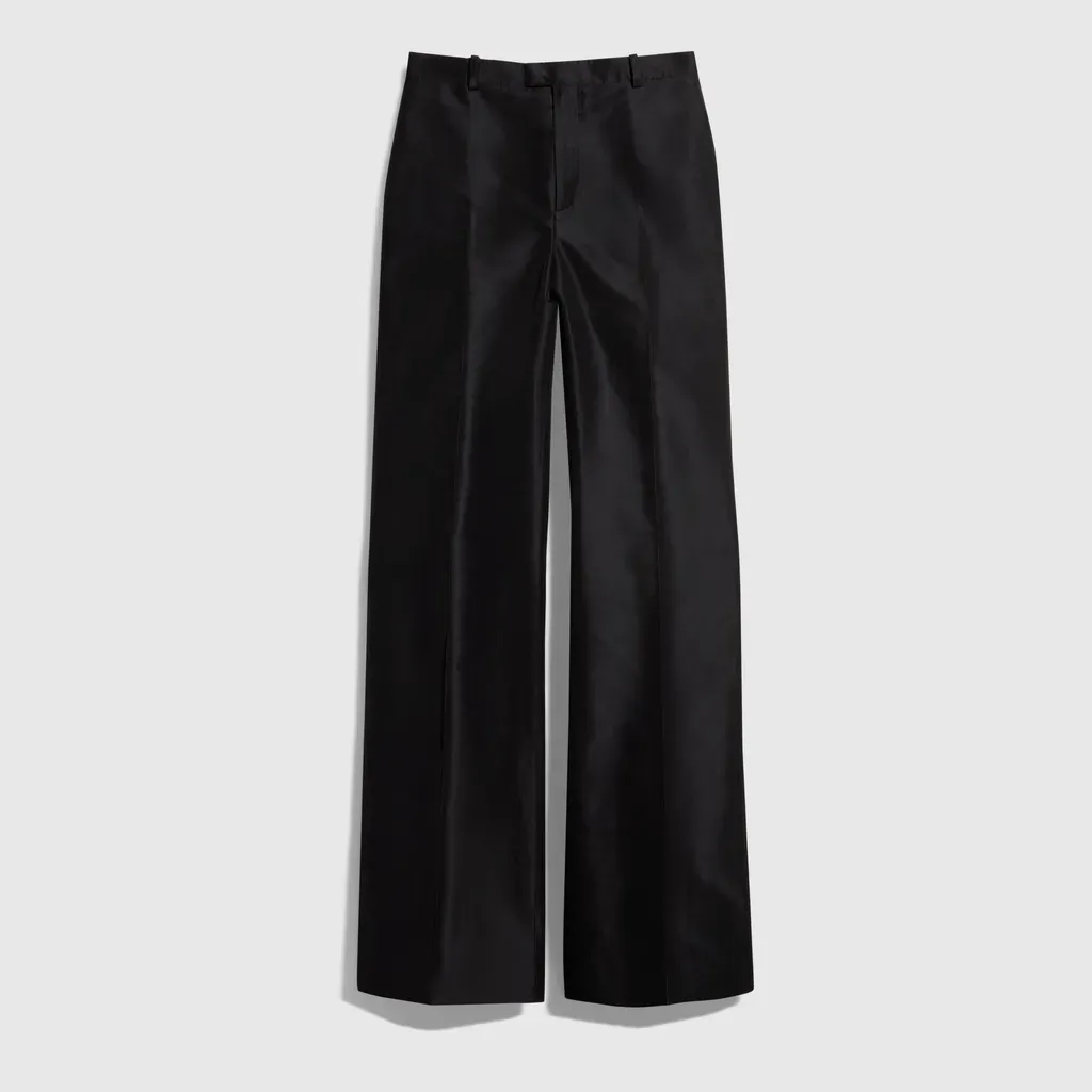Fine Silk Faille Pants