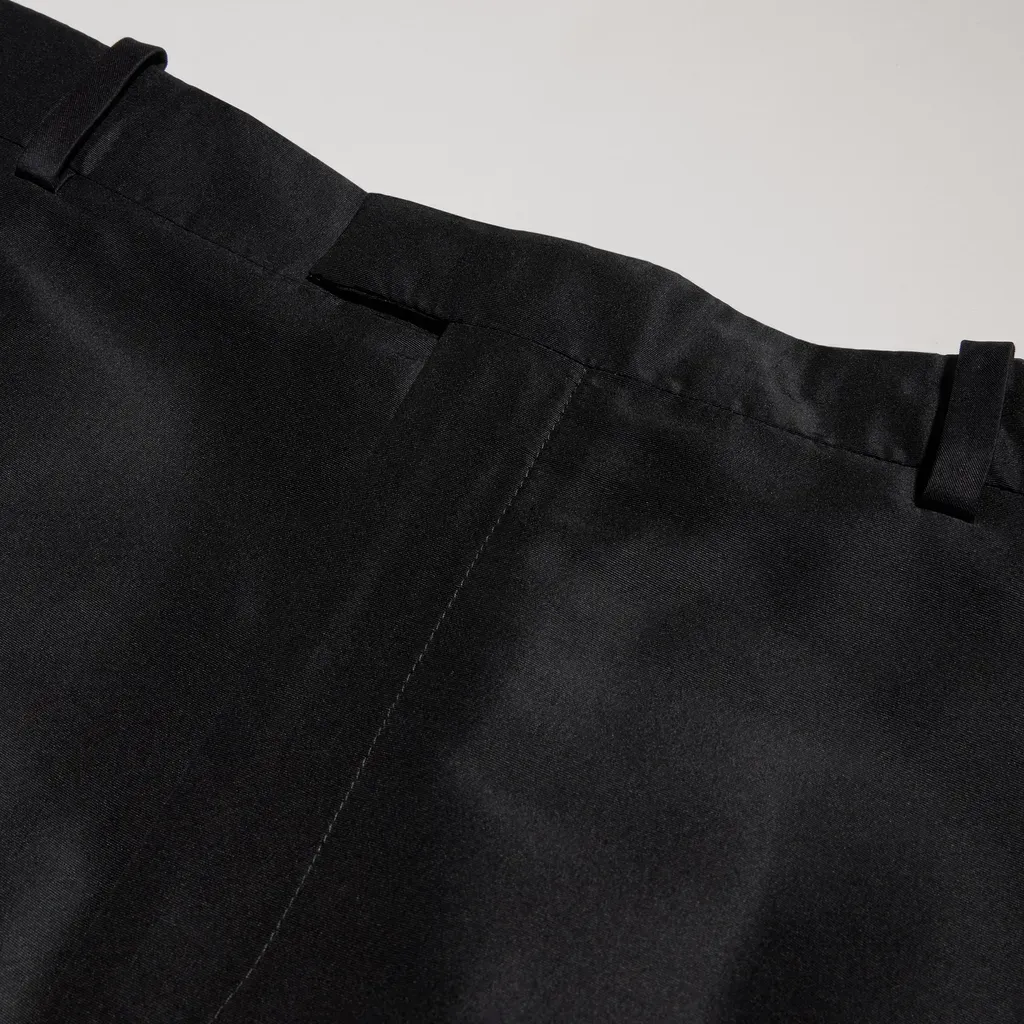 Fine Silk Faille Pants