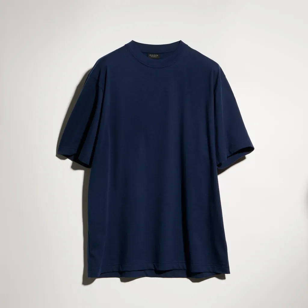 Cotton Silk Jersey T-Shirt