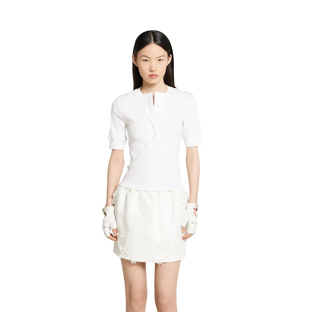 Cotton Rib T-Shirt