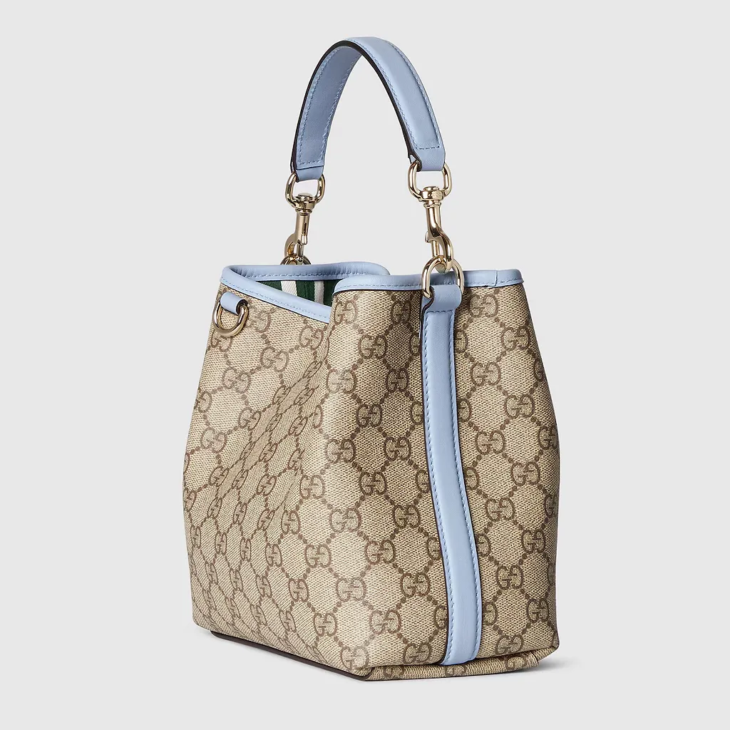 Gg Emblem Small Bucket Bag