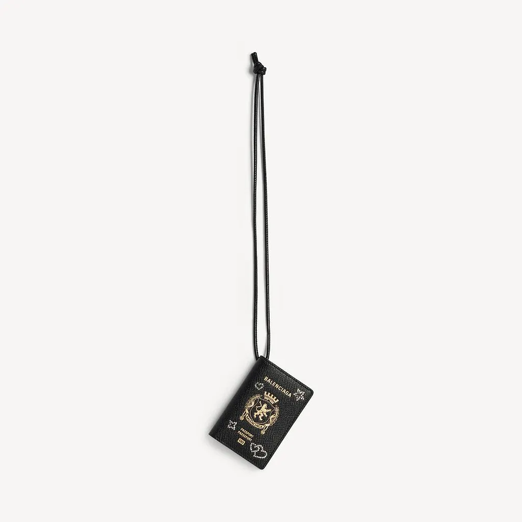 Passport Card Holder Keychain