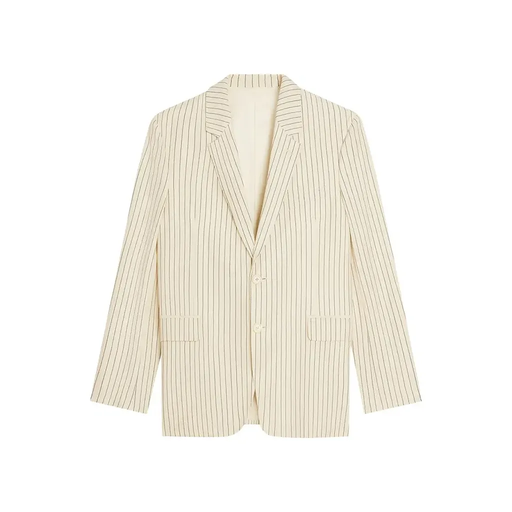 Celine Wool Striped Blazer