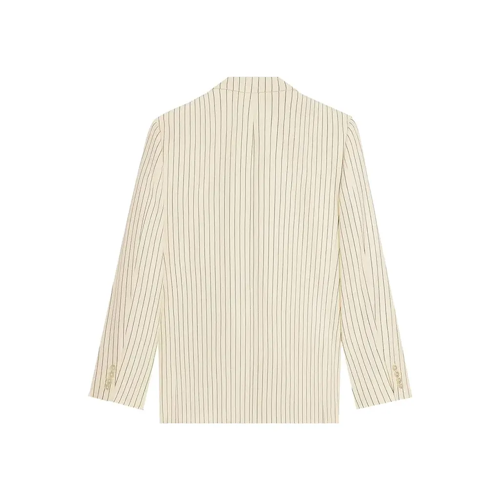 Celine Wool Striped Blazer