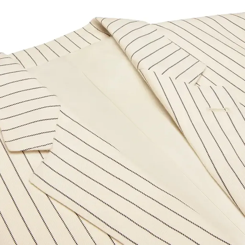 Celine Wool Striped Blazer