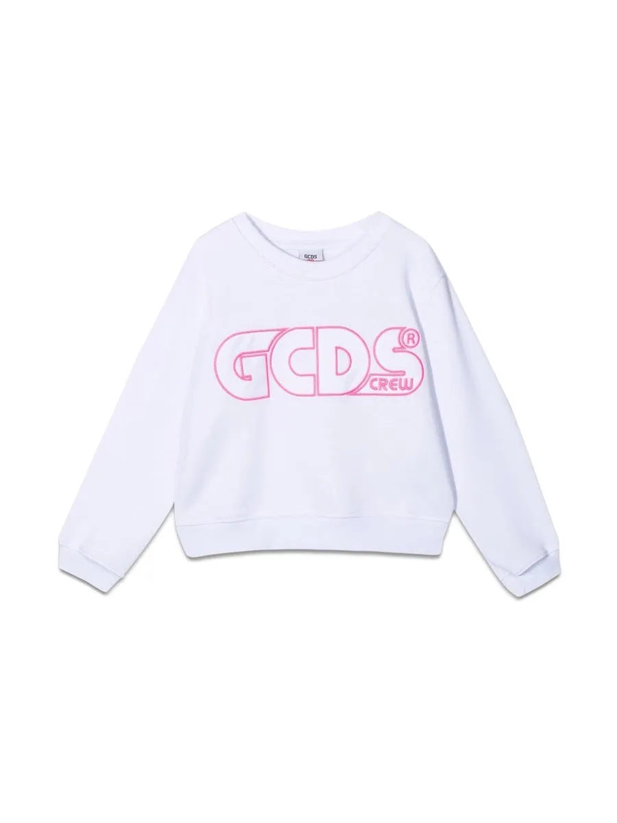 Gcds Sweatshirt Cropped Girl