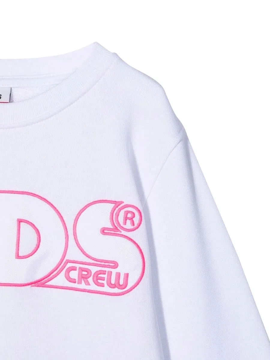 Gcds Sweatshirt Cropped Girl
