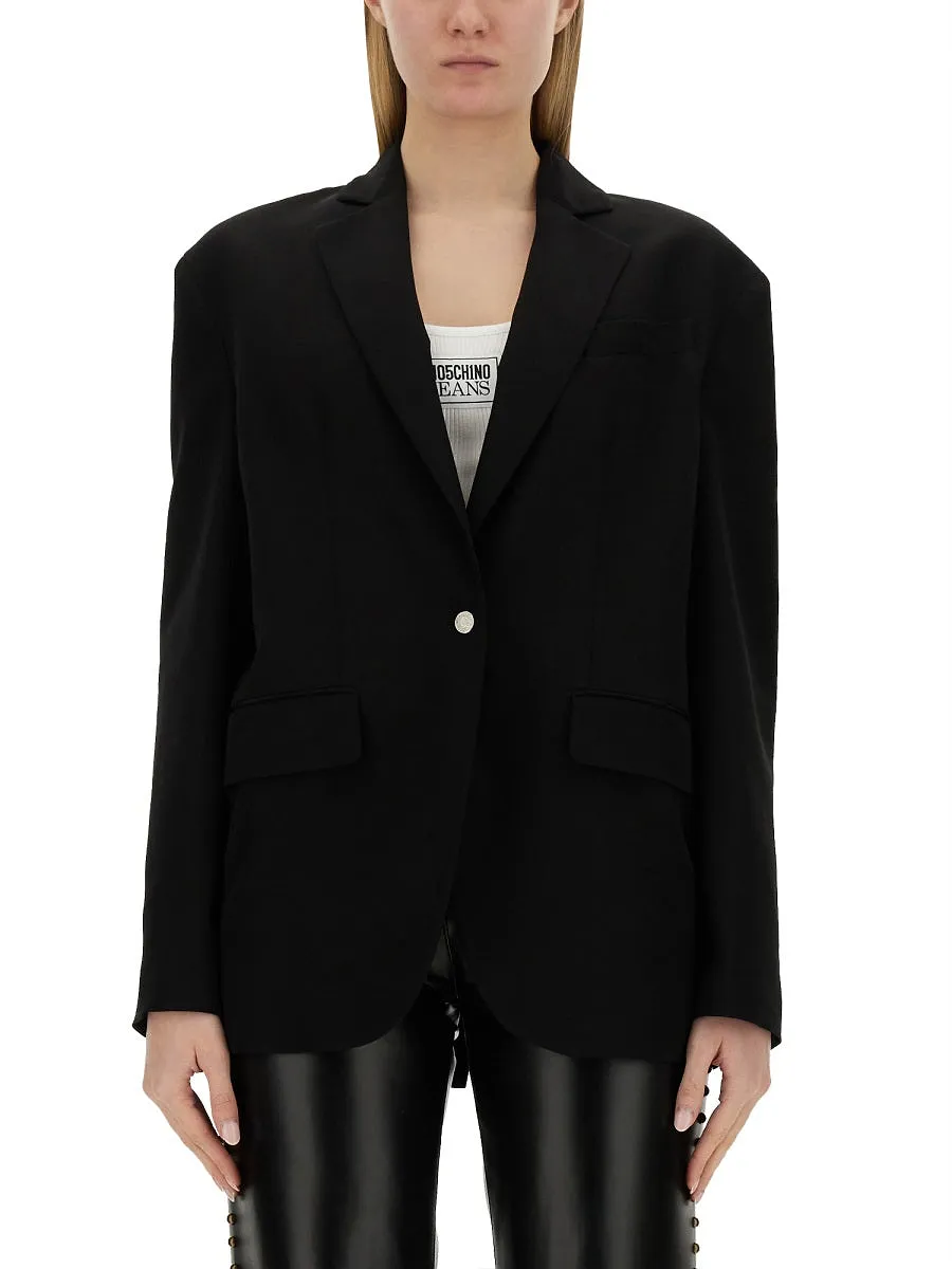 Moschino Jeans Single Breasted Jacket