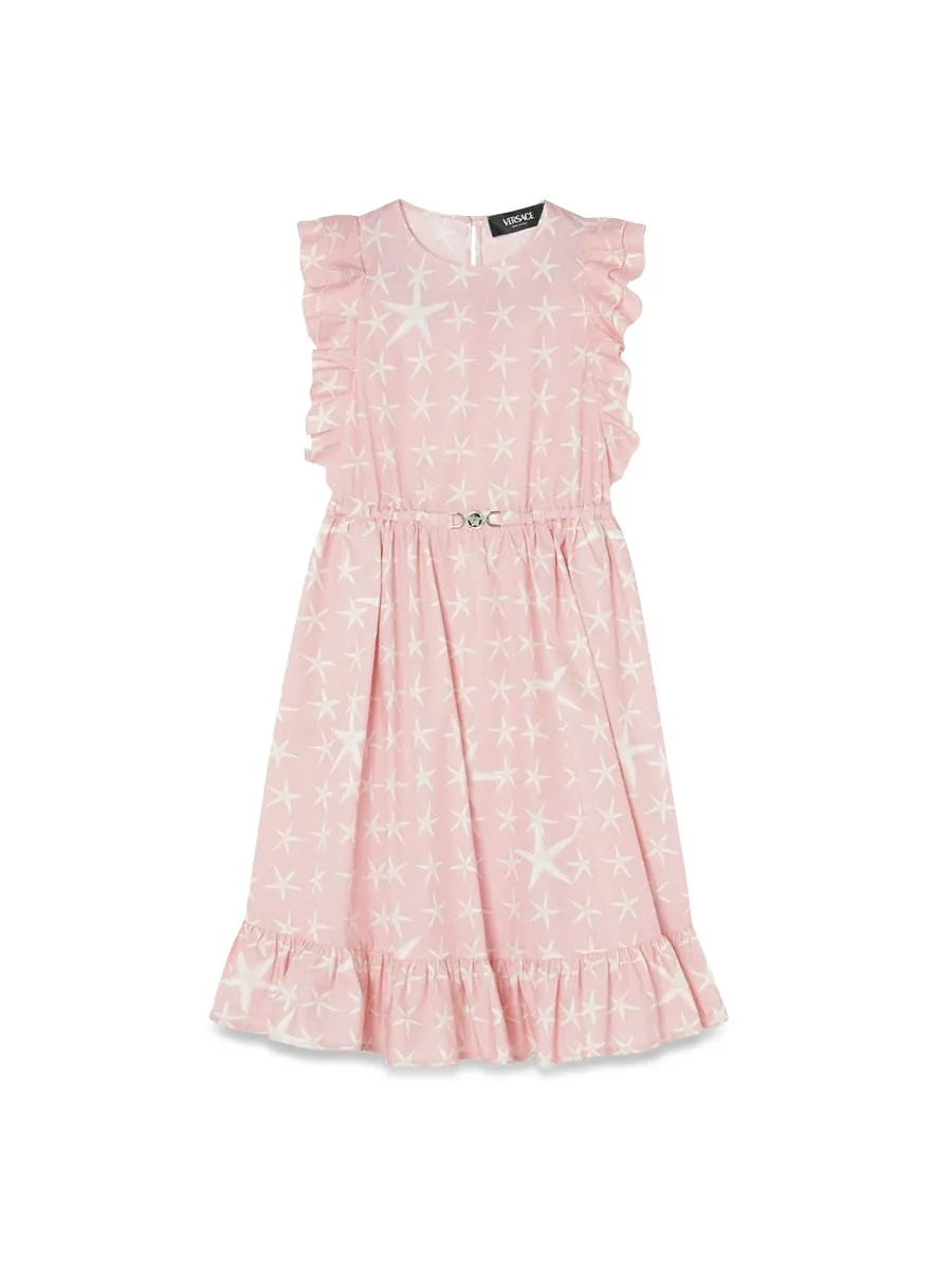 Versace Dress Starfish Kids Poplin