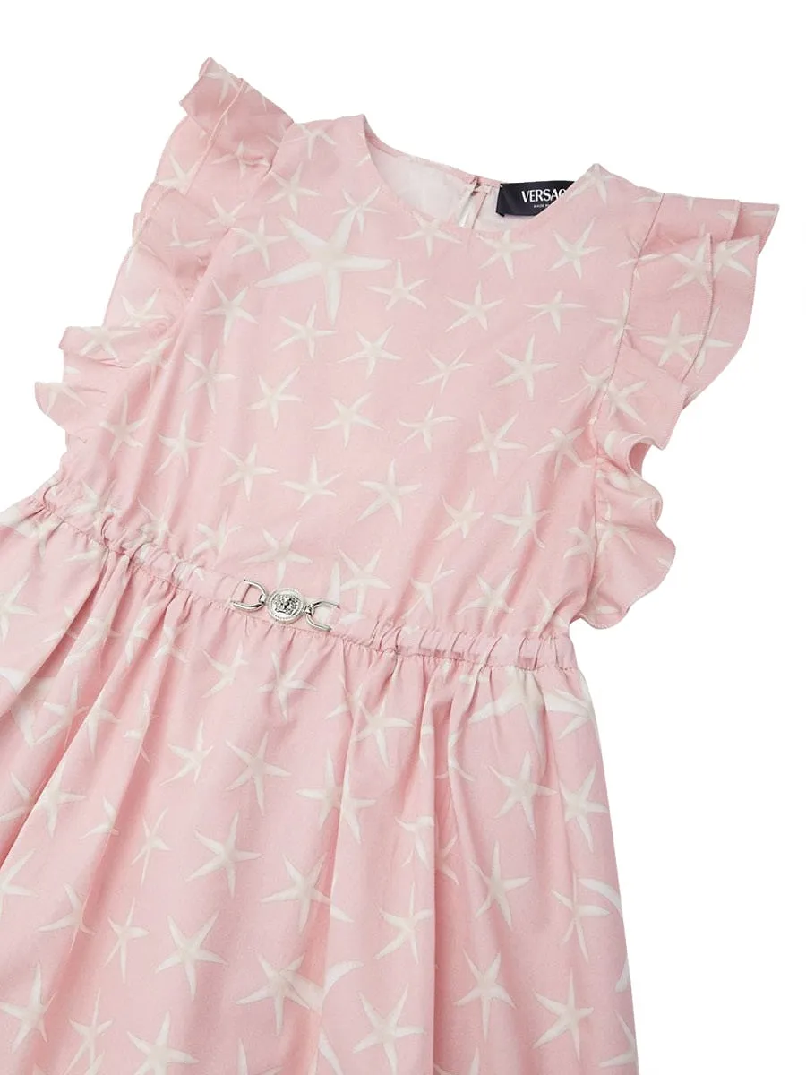 Versace Dress Starfish Kids Poplin