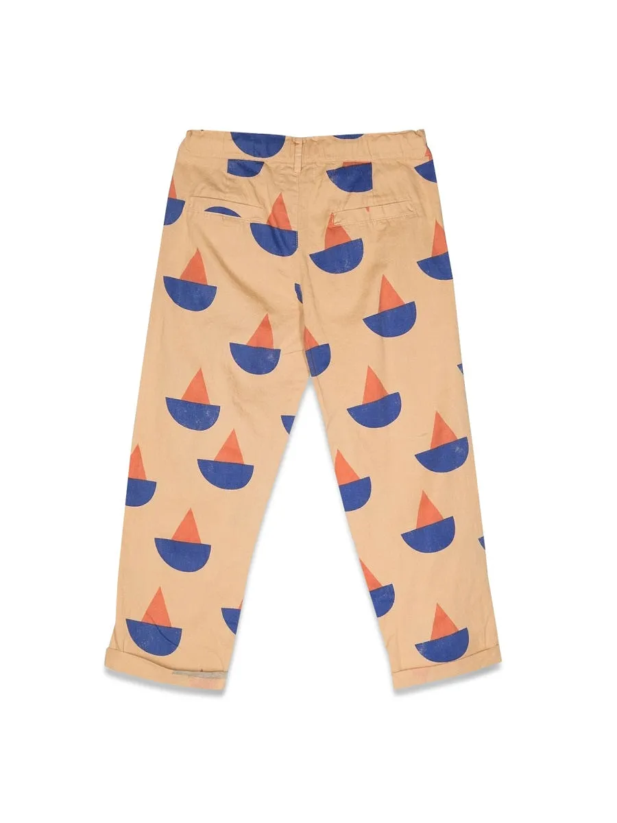 Bobo Choses Sail Boat All Over Chino Pants