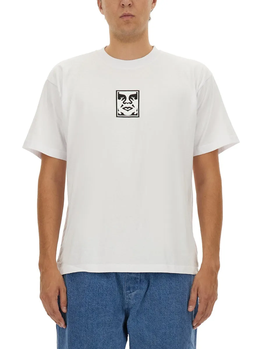 Obey T Shirt With Logo