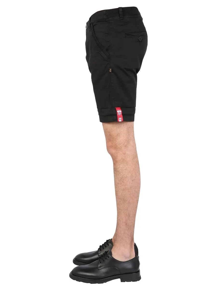 Alpha Industries Bermuda With Logo