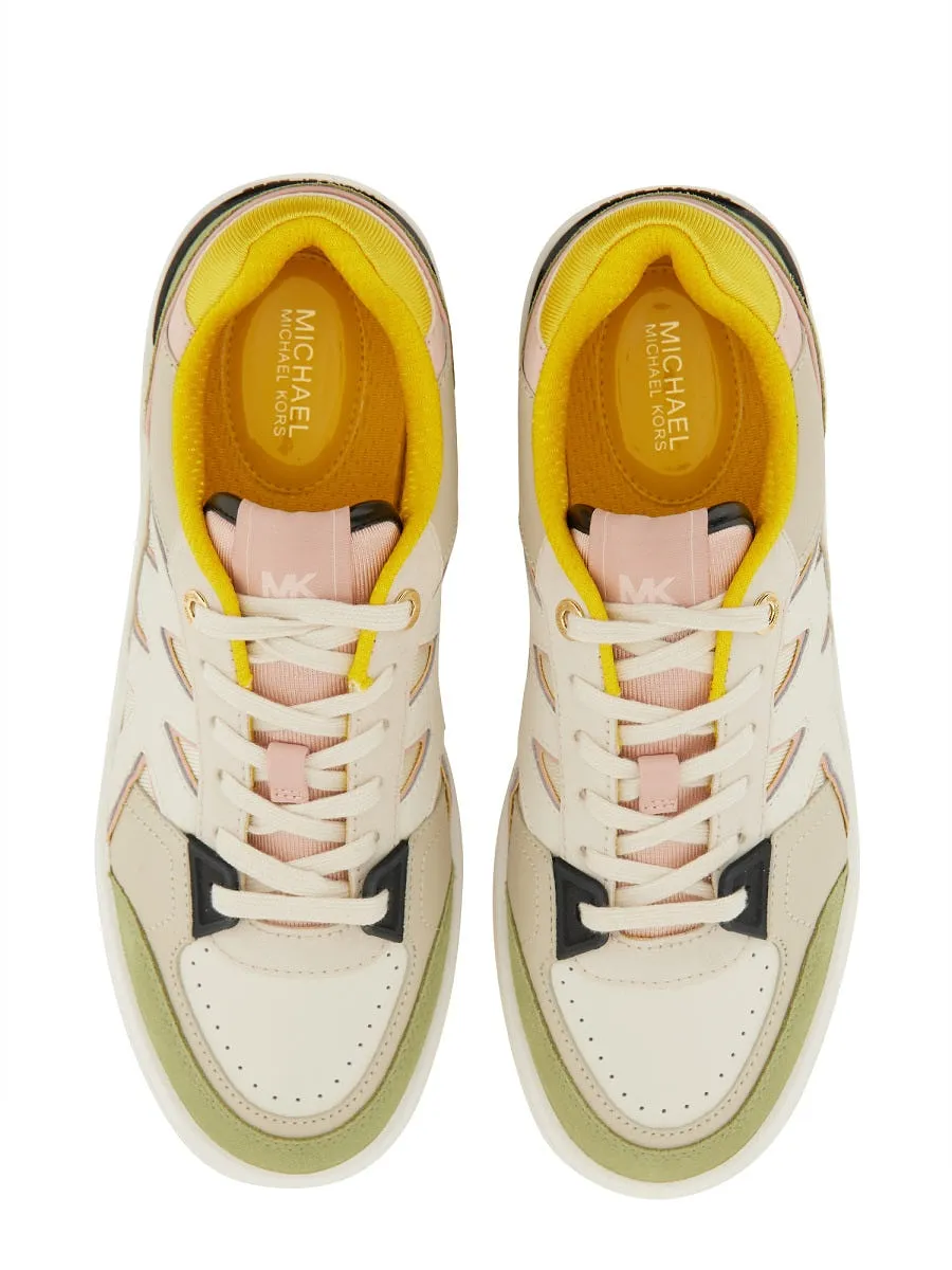 Michael By Michael Kors Leather Sneaker