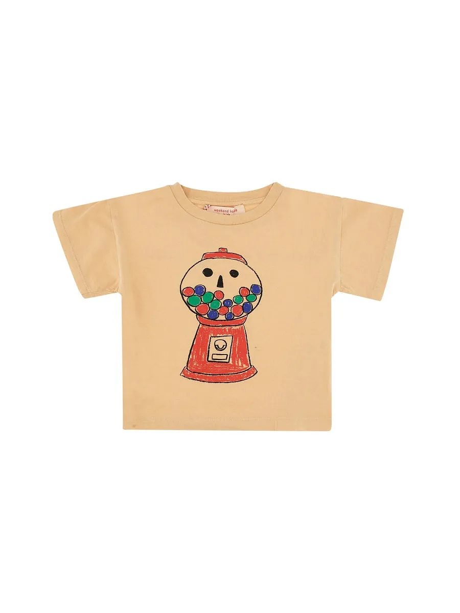 Weekend House Kids Gum T Shirt