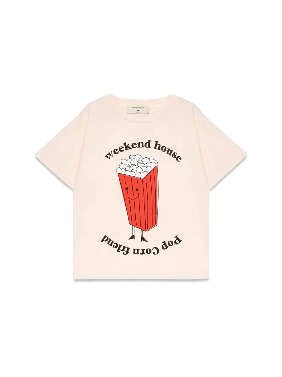 Weekend House Kids Pop Corn T Shirt