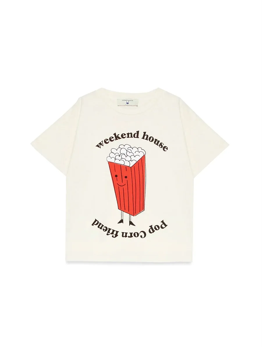 Weekend House Kids Popcorn Tshirt