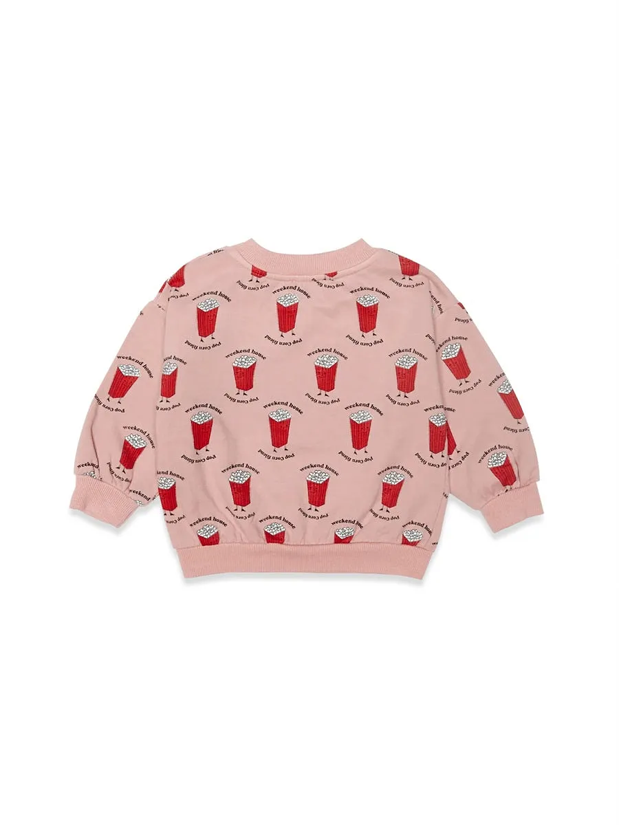 Popcorn All Over Sweatshirt