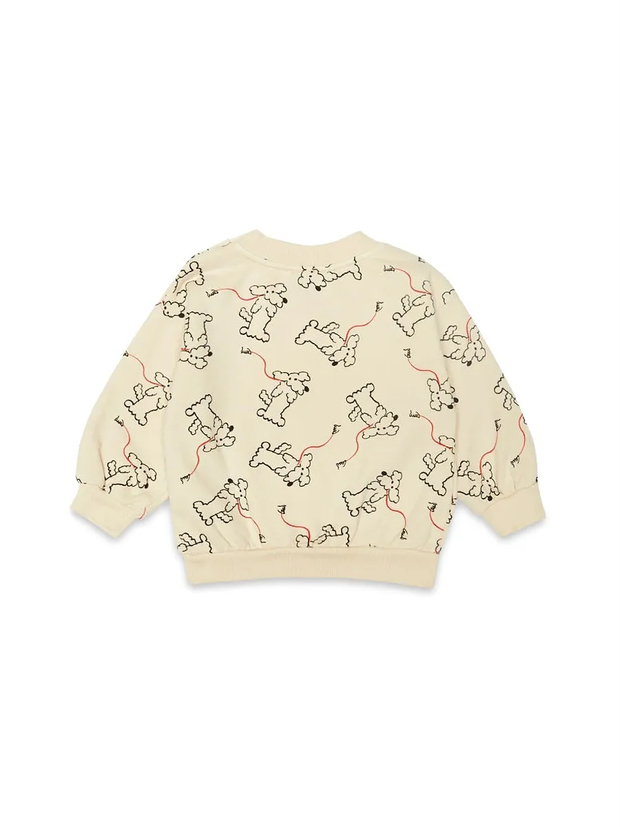 Weekend House Kids Dog All Over Sweatshirt