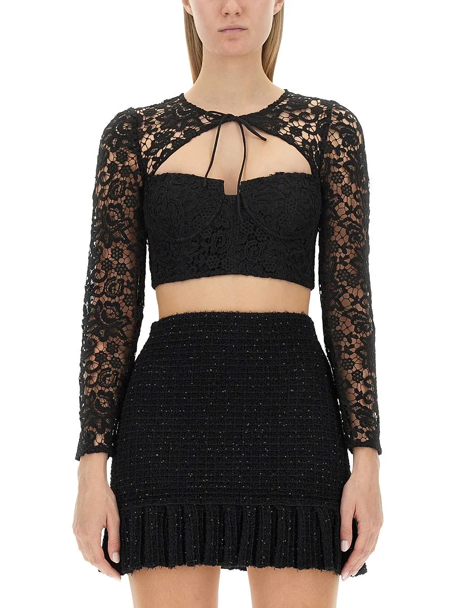 Self Portrait Lace Top