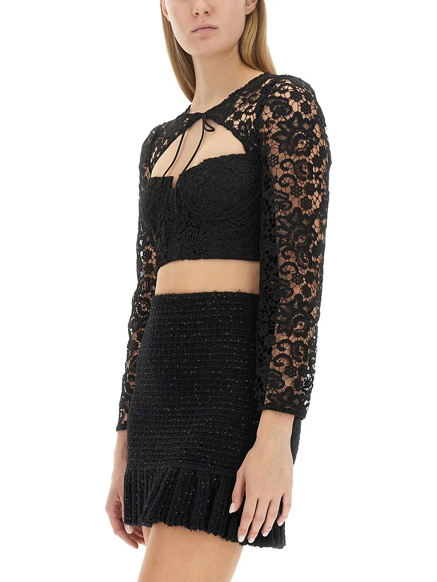Self Portrait Lace Top