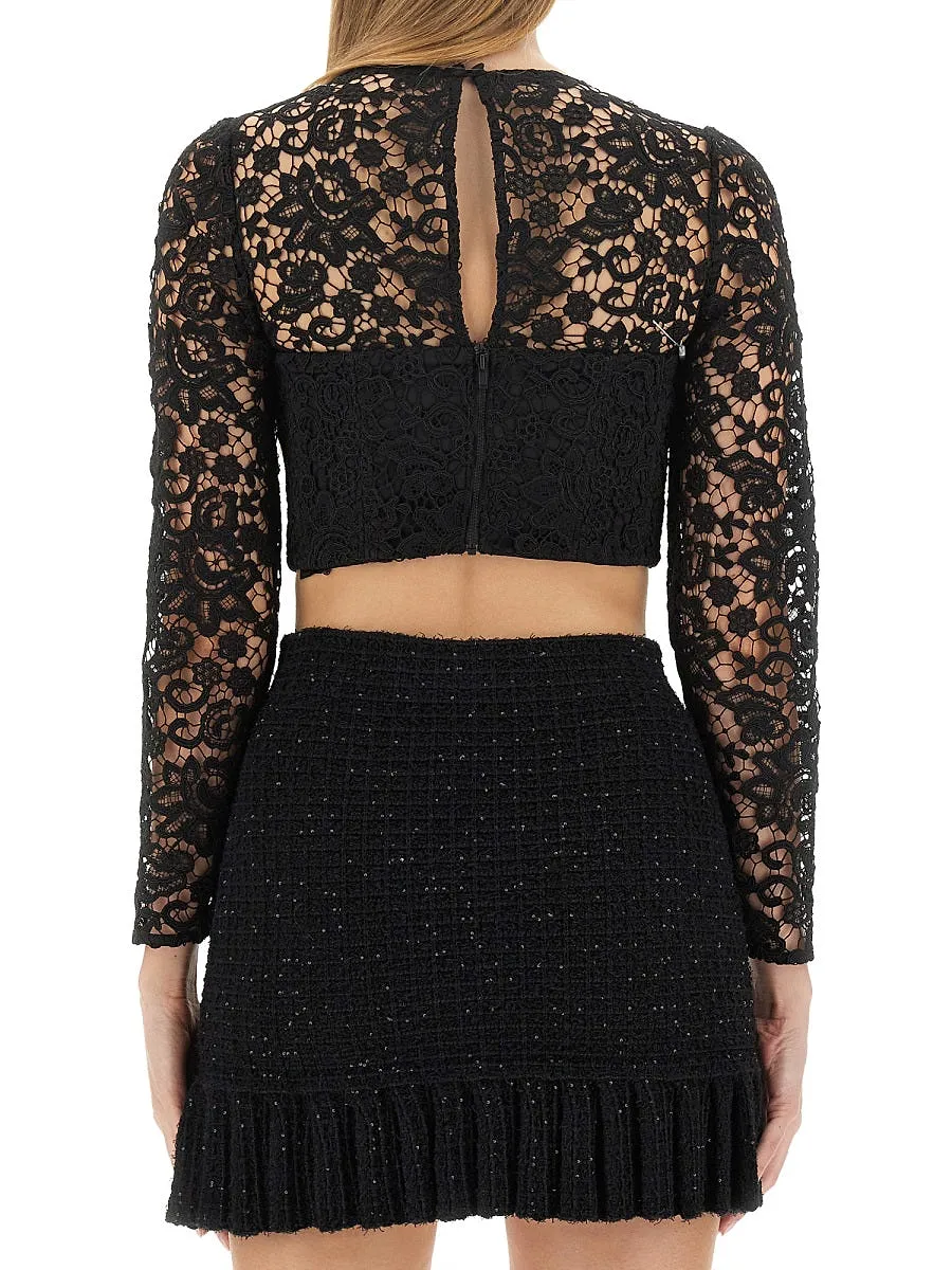 Self Portrait Lace Top