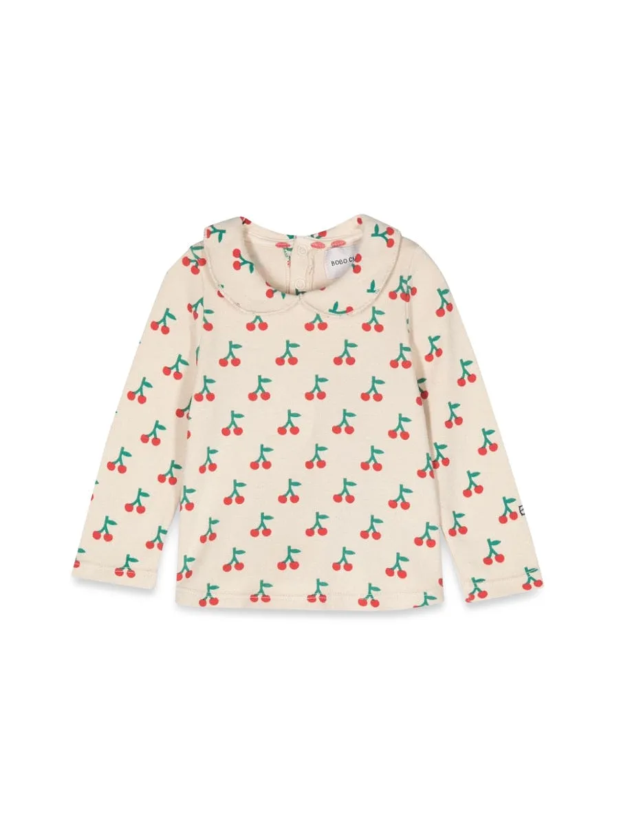 Baby Cherry All Over Collar T Shirt