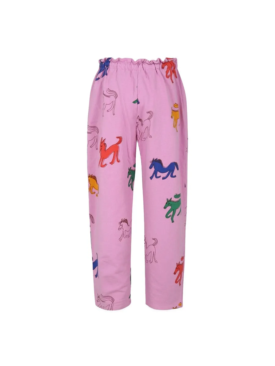 Wonder Horse All Over Paper Bag Jogging Pants